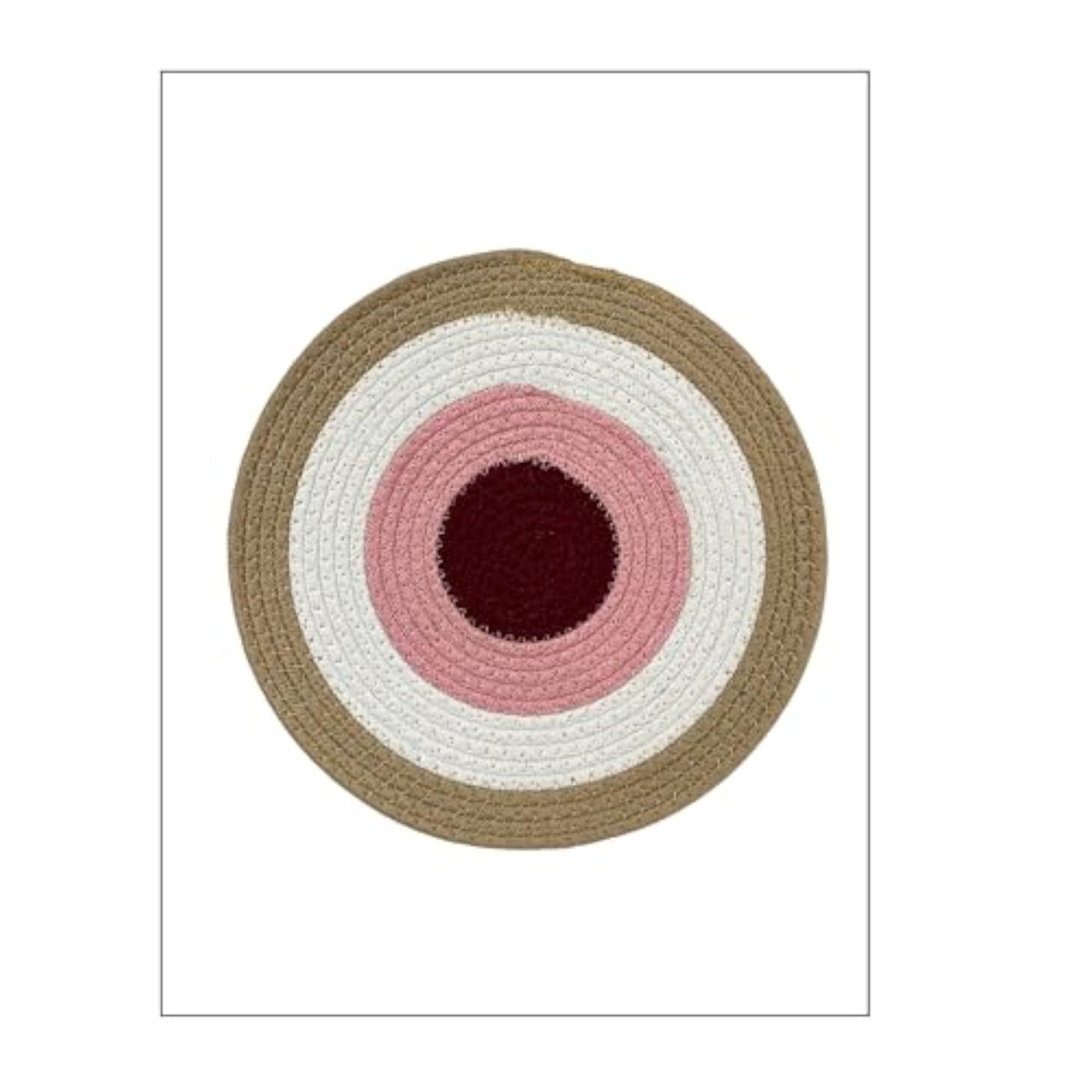 Washable Evil Eye Placemats for Dining Table, Set of 6